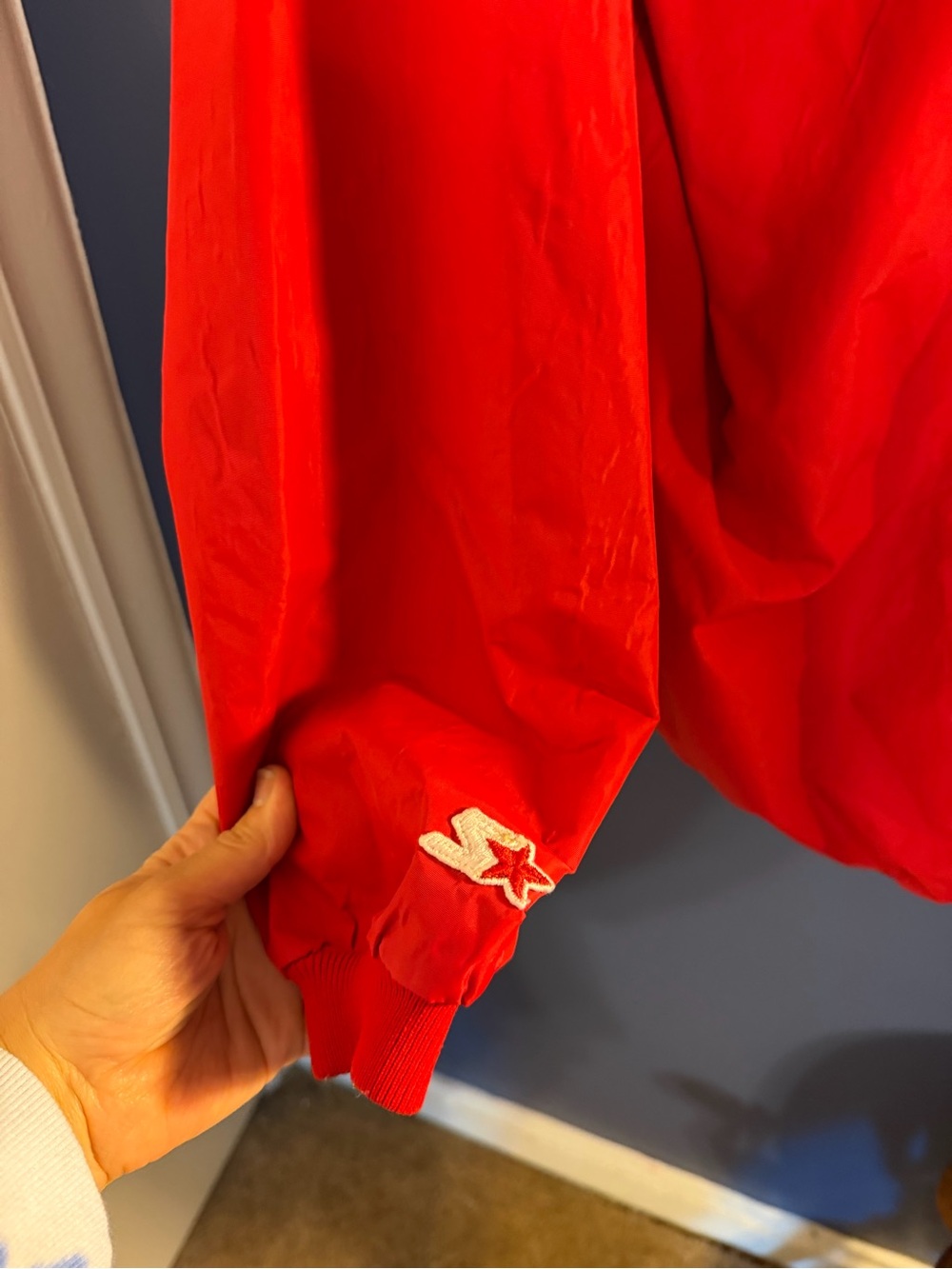 STARTER Cincinnati Reds Jacket with Ribbed Trim Large - Picture 5 of 5